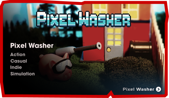 Pixel Washer Hover